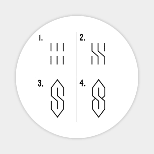 How To Draw a Cool S Magnet